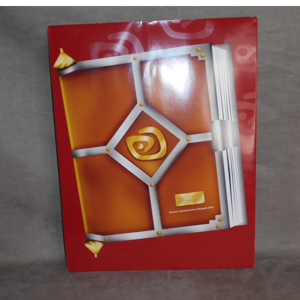 Atlantis Lost Empire 2002 Envelope Only Disney Commemorative Lithograph